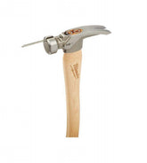 Milwaukee 48-22-9419 Milled Face Hickory Wood 19 oz. Framing Hammer